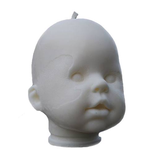 Dristol - Doll Head Candle - Soy White
