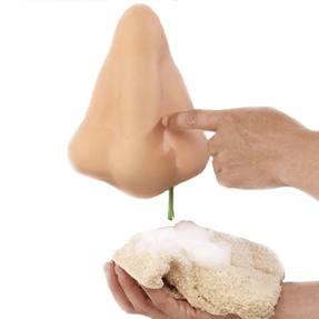 Runny Nose Shower Gel Soap Dispenser Bathroom Gag Gift