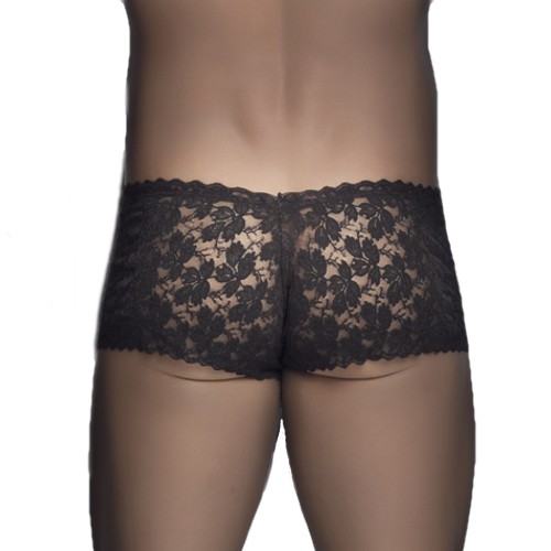 MANTIES MENS LACE BOXERS