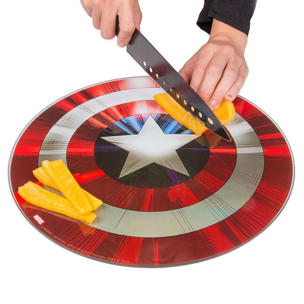 Captain America Shield Cutting Board