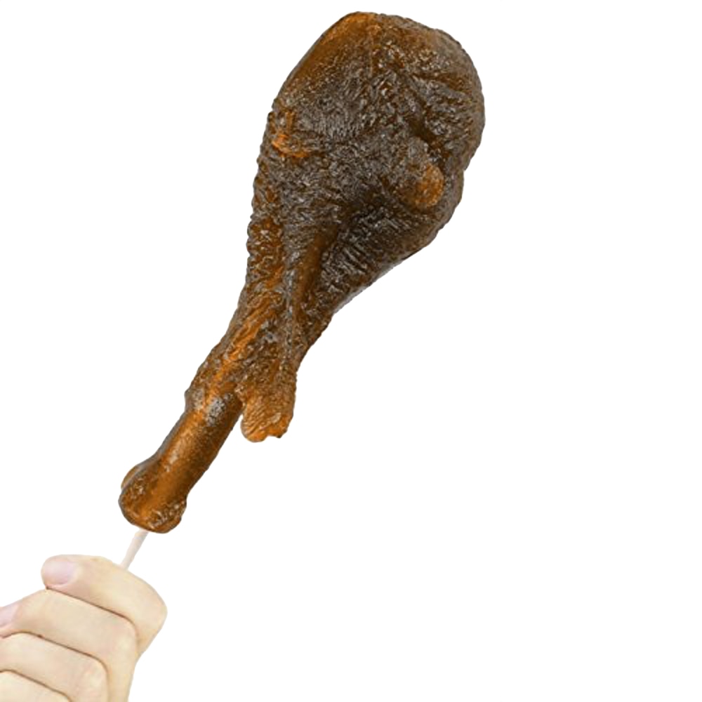 Giant Gummy Turkey Leg On a Stick