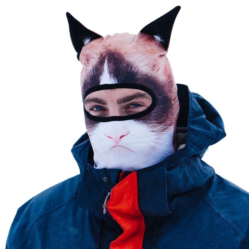 Hell- No Kitty Winter Snow Mask