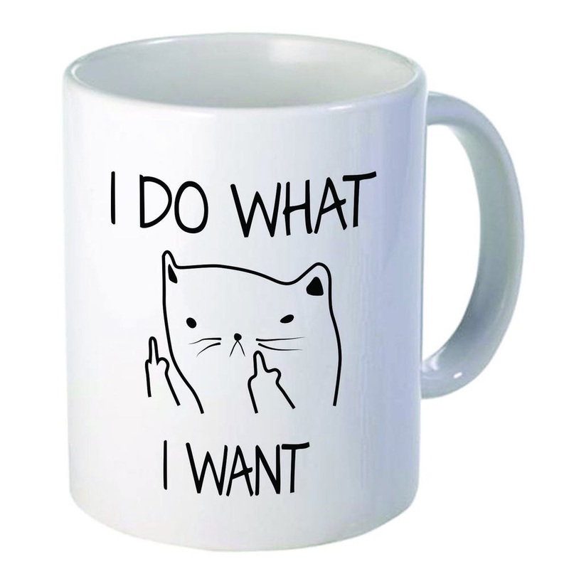 I do what i want mug