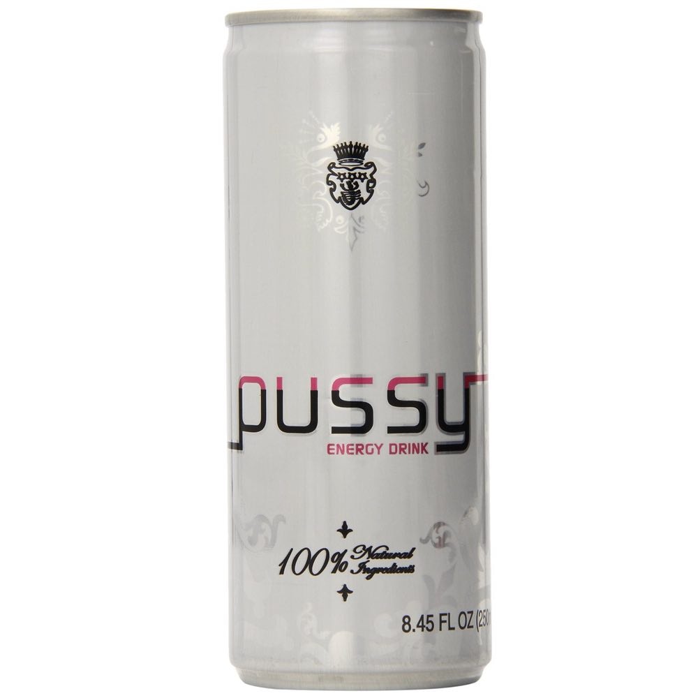 Pussy Natural Energy Drink