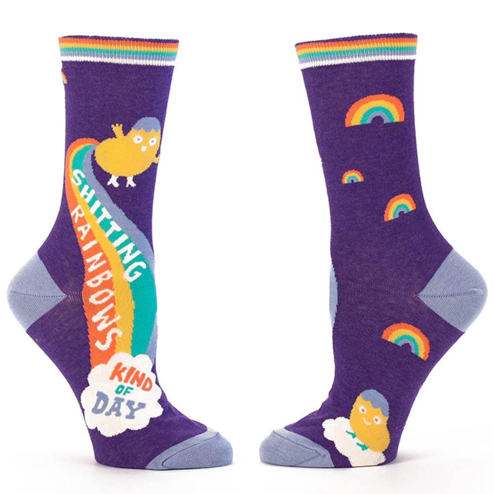 Sh*tting Rainbows Kind Of Day Socks