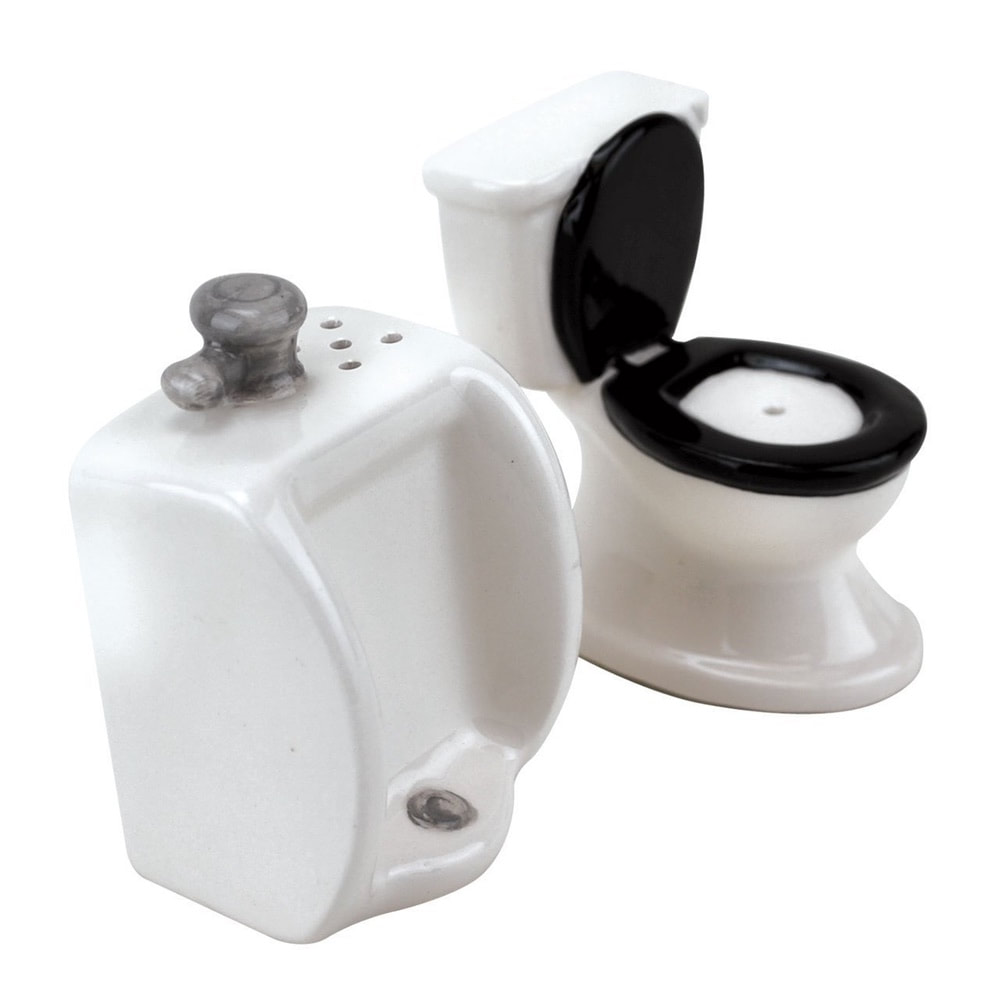 Toilet and Urinal S&P Shaker Set